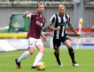 St Mirren v Heart of Midlothian – cinch Premiership – The SMiSA Stadium