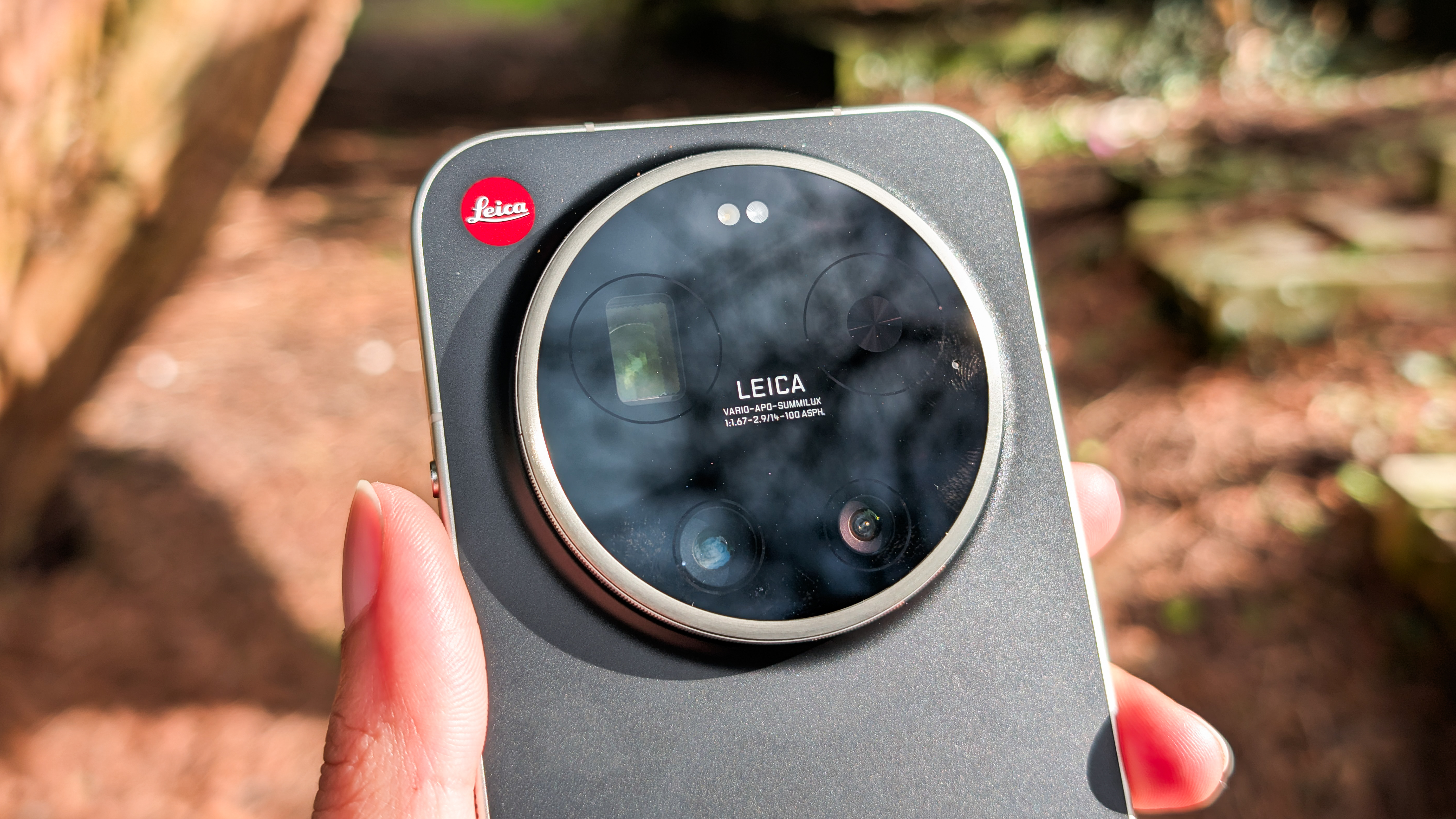 A black Leica Leitzphone powered by Xiaomi