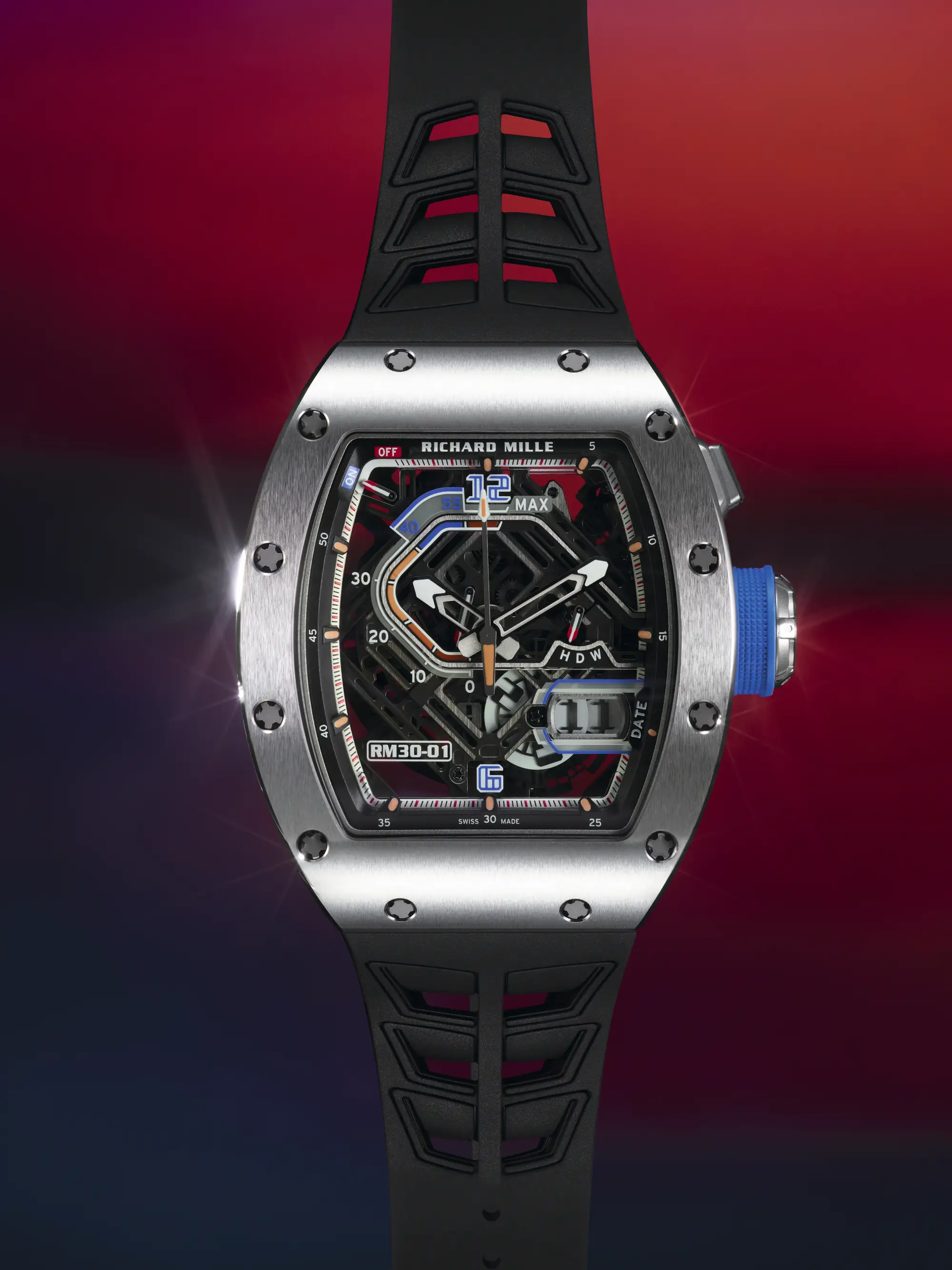 RM 30-01 Automatic with declutchable rotor, POA, by RICHARD MILLE