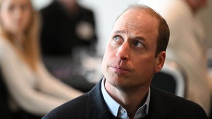 Prince William, Prince of Wales attends a Homewards Sheffield Local Coalition meeting at the Millennium Gallery on March 19, 2024 in Sheffield, England.