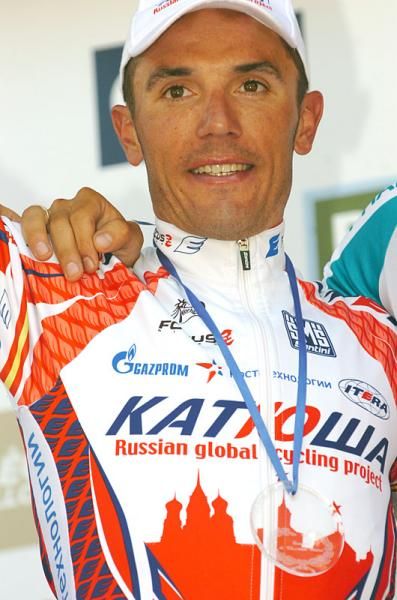 Second place finisher Joaqu&iacute;m Rodr&iacute;guez (Katusha)