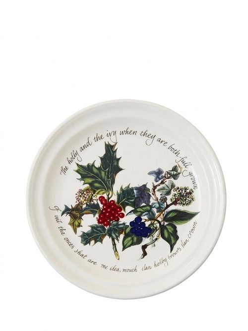 The Holly and the Ivy Set of 6 Dinner Plates