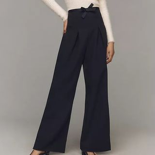 Anthropologie Bow Trousers