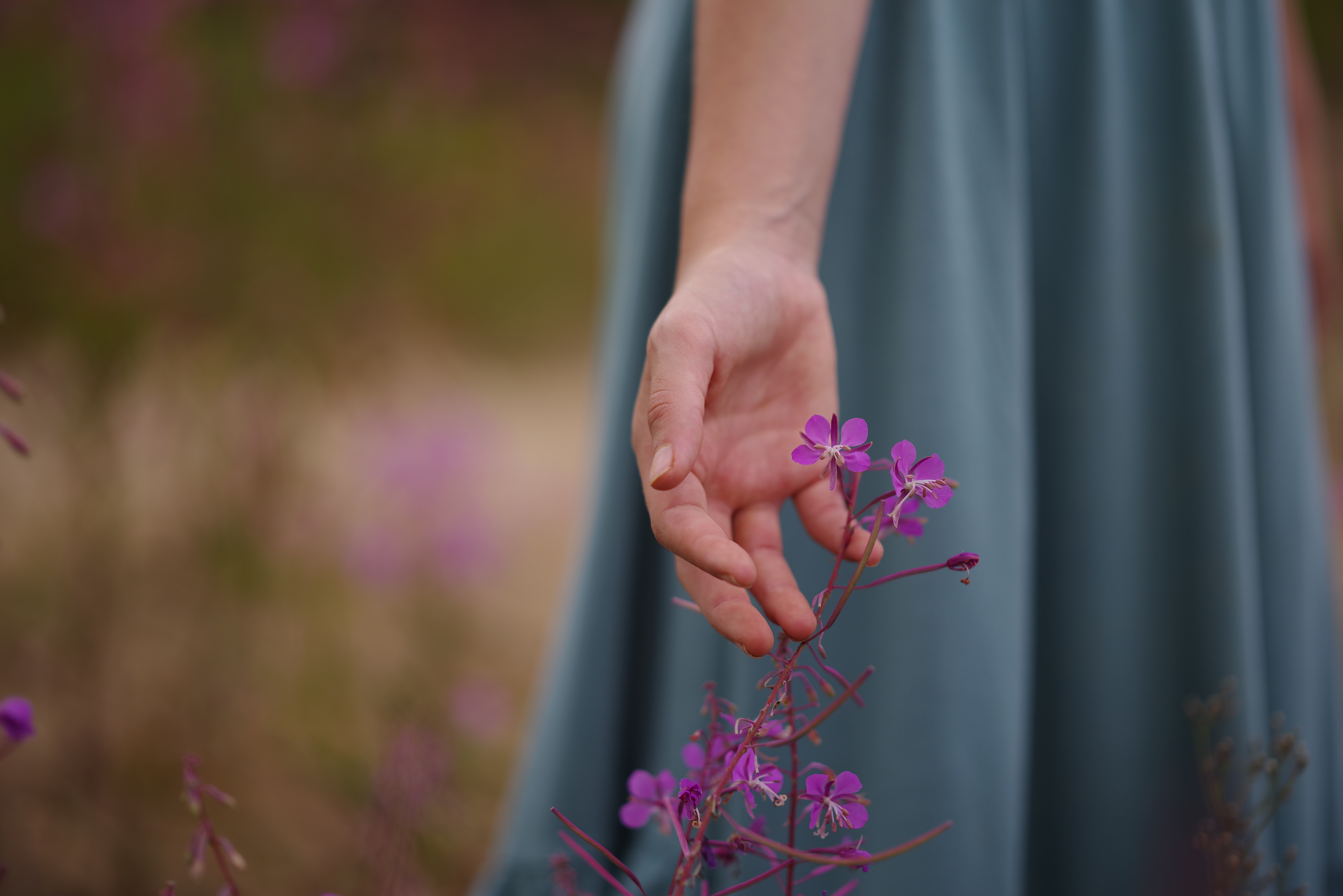 A portrait taken with the Pentax 85mm f/1.4 lens