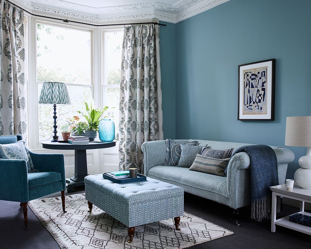 Living Room Paint Ideas 17 Ways With Paint And Your Questions Answered Homes Gardens Homes Gardensdocument Documenttype