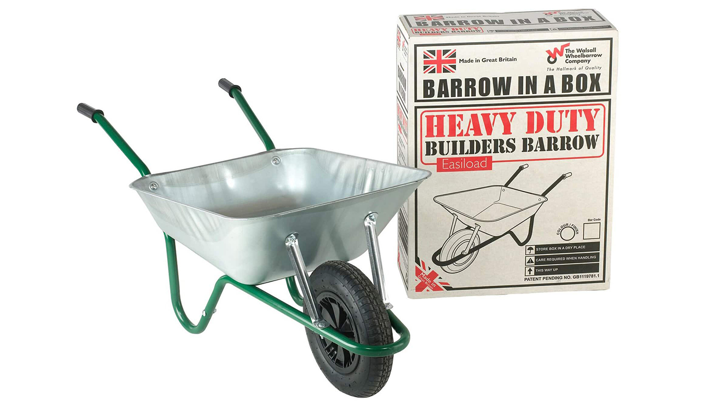 Walsall Easi-load Heavy Duty Wheelbarrow In A Box