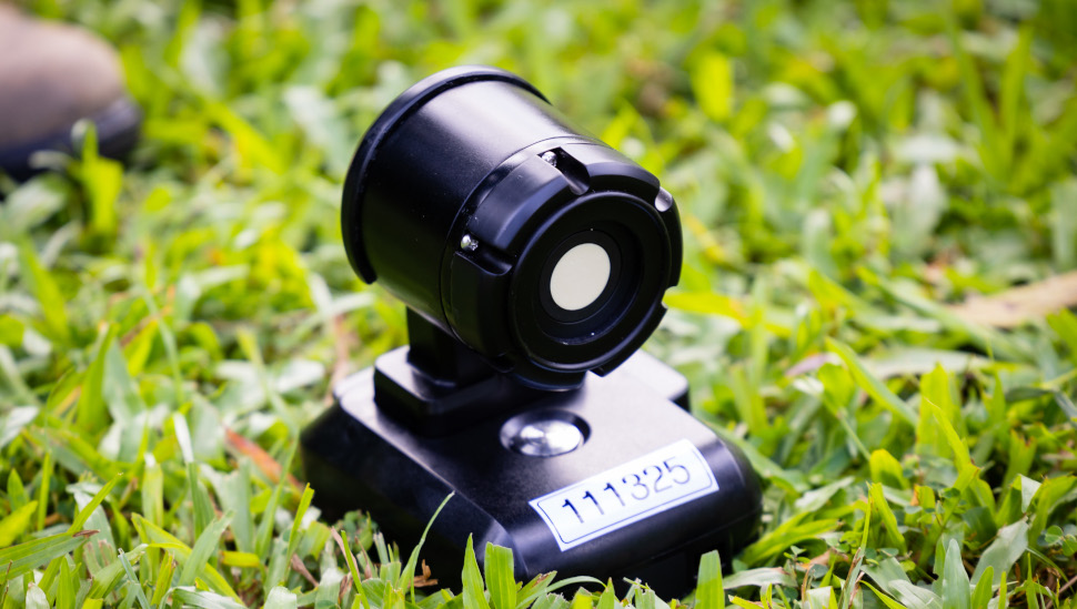 Singapore Botanic Gardens grass sensor