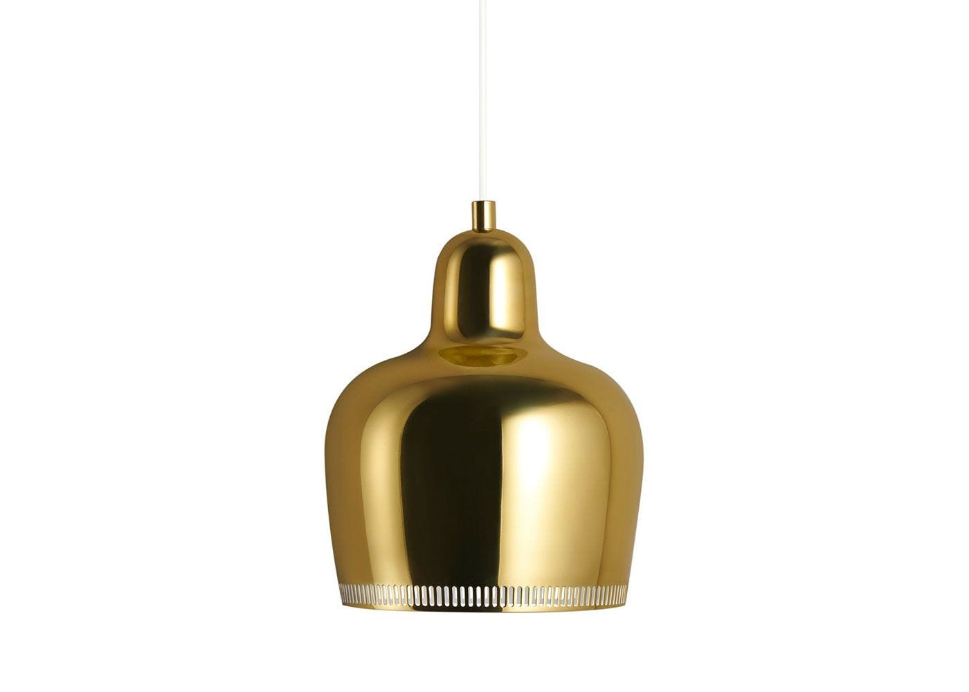 A330s Golden Bell Pendant Light