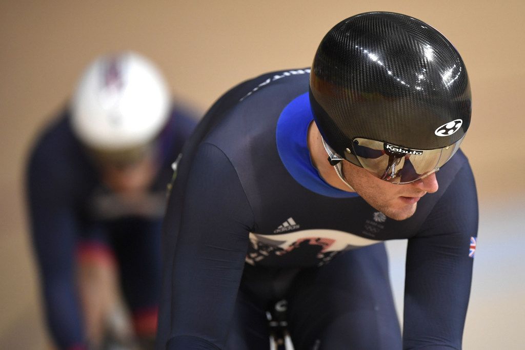 Callum Skinner starts ahead of Jason Kenny