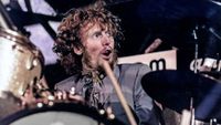 Ginger BAKER, with Cream, performing live onstage, playing drums, August 13, 1967