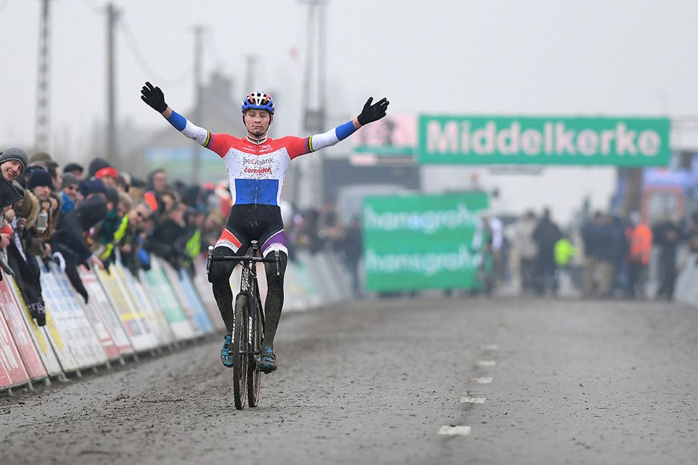 Mathieu van der Poel(Beobank-Corendon) seals the 2017 Superprestige title