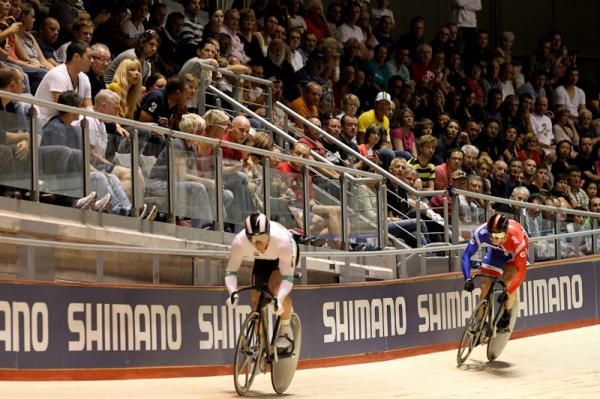 Perkins and Hoy battle it out for bronze in the Sprint