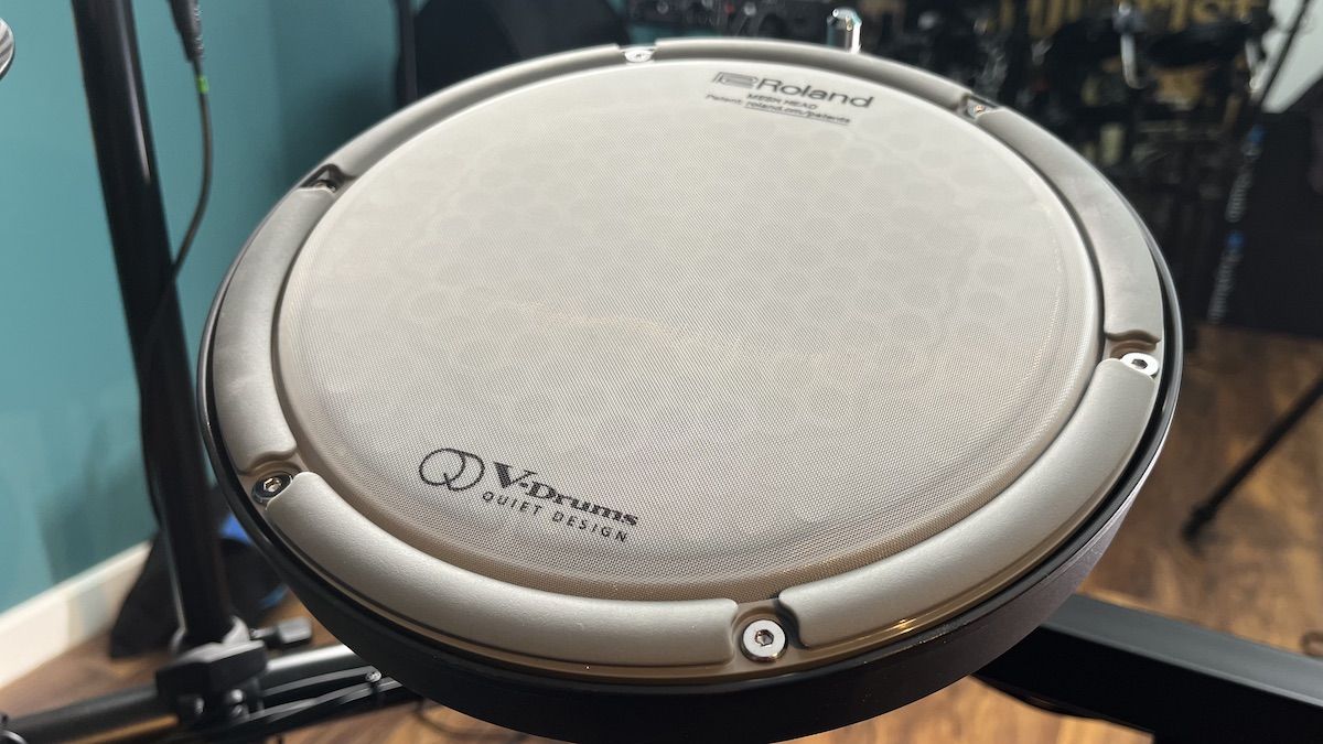 Roland's VQD pads feature a honeycomb design under the mesh head