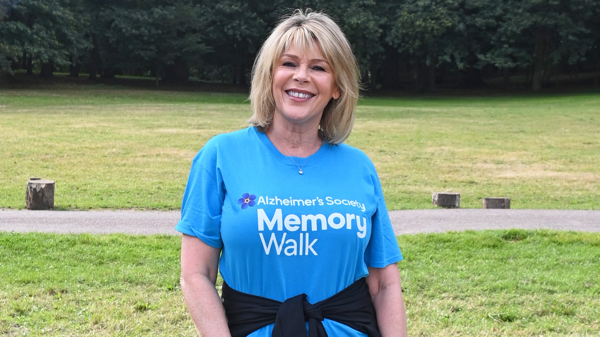 Ruth Langsford attends the Alzheimer's Society Memory Walk