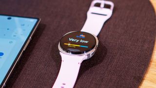 Samsung Galaxy Watch 8 antioxidant measuring results hands-on
