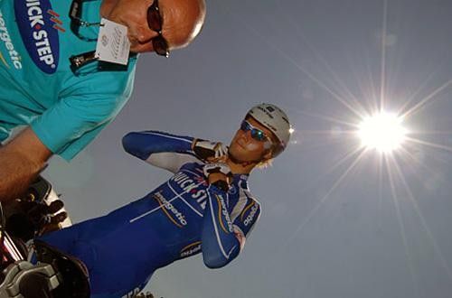 The light shines on Tom Boonen