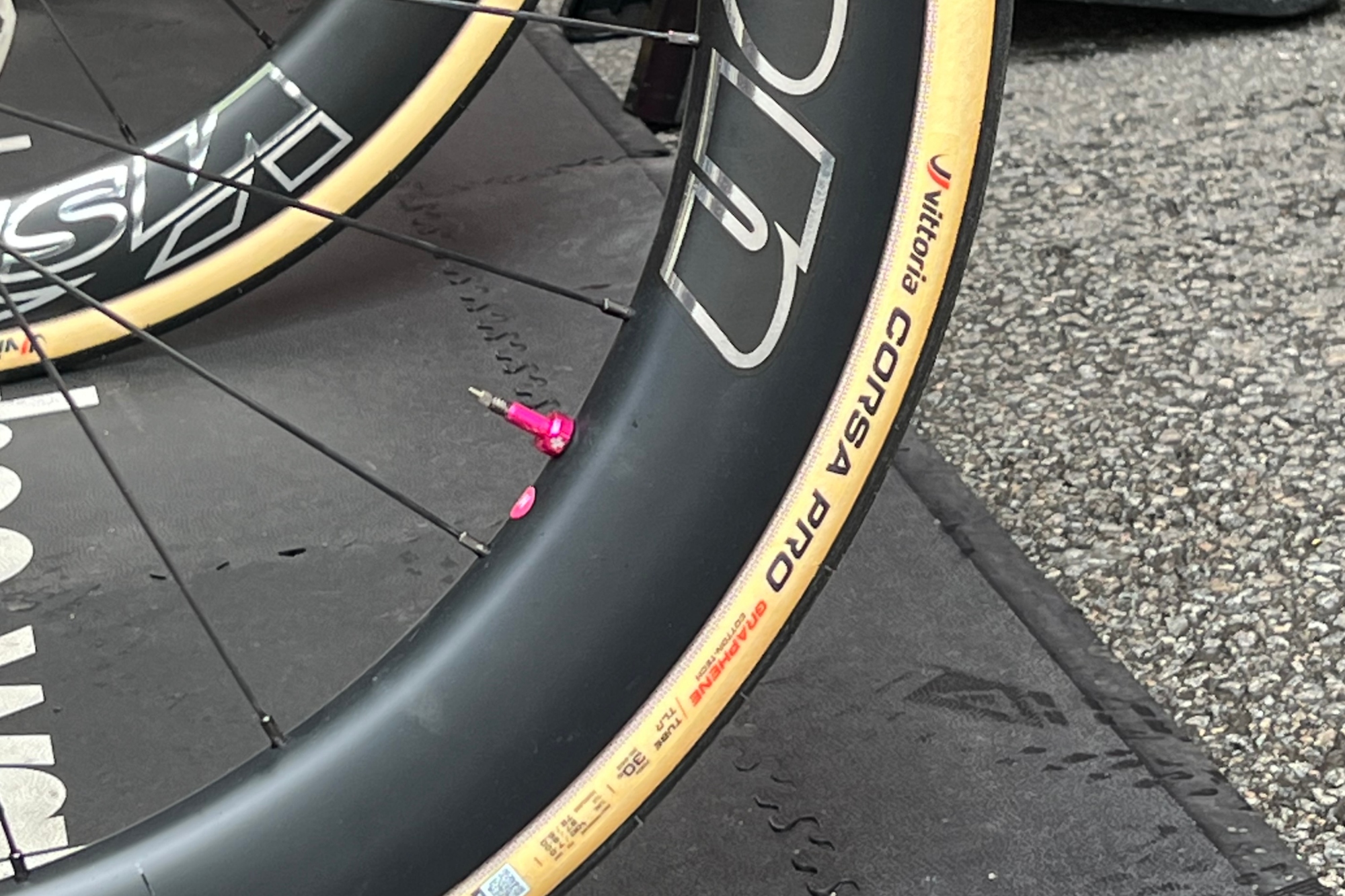 30mm Vittoria Corsa Pro TLR Tube tyres