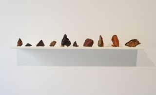 Collection of stones on the different mountains