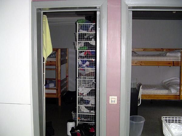 A tale of two rooms... on the left we have a room occupied by riders, on the right we have a room without riders - spot the difference?