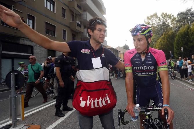 Niccolo Bonifazio (Lampre-Merida) after the Coppa Bernocchi.