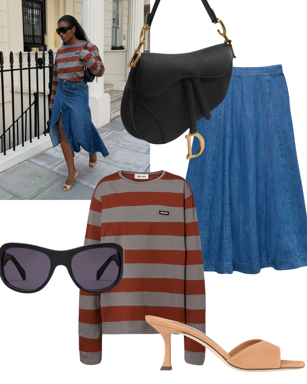 Transitional Autumn Outfit Collage