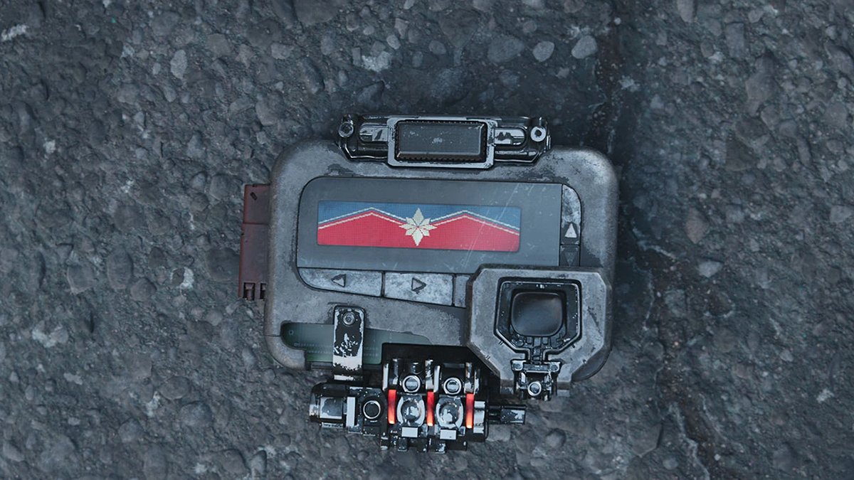 Captain Marvel's pager from the post-credits scene of Avengers: Endgame