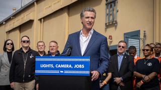 Gov. Gavin Newsom announces a doubling of production tax credits 