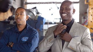 Ludacris and Tyrese Gibson as Fast and the Furious' Tej and Roman 