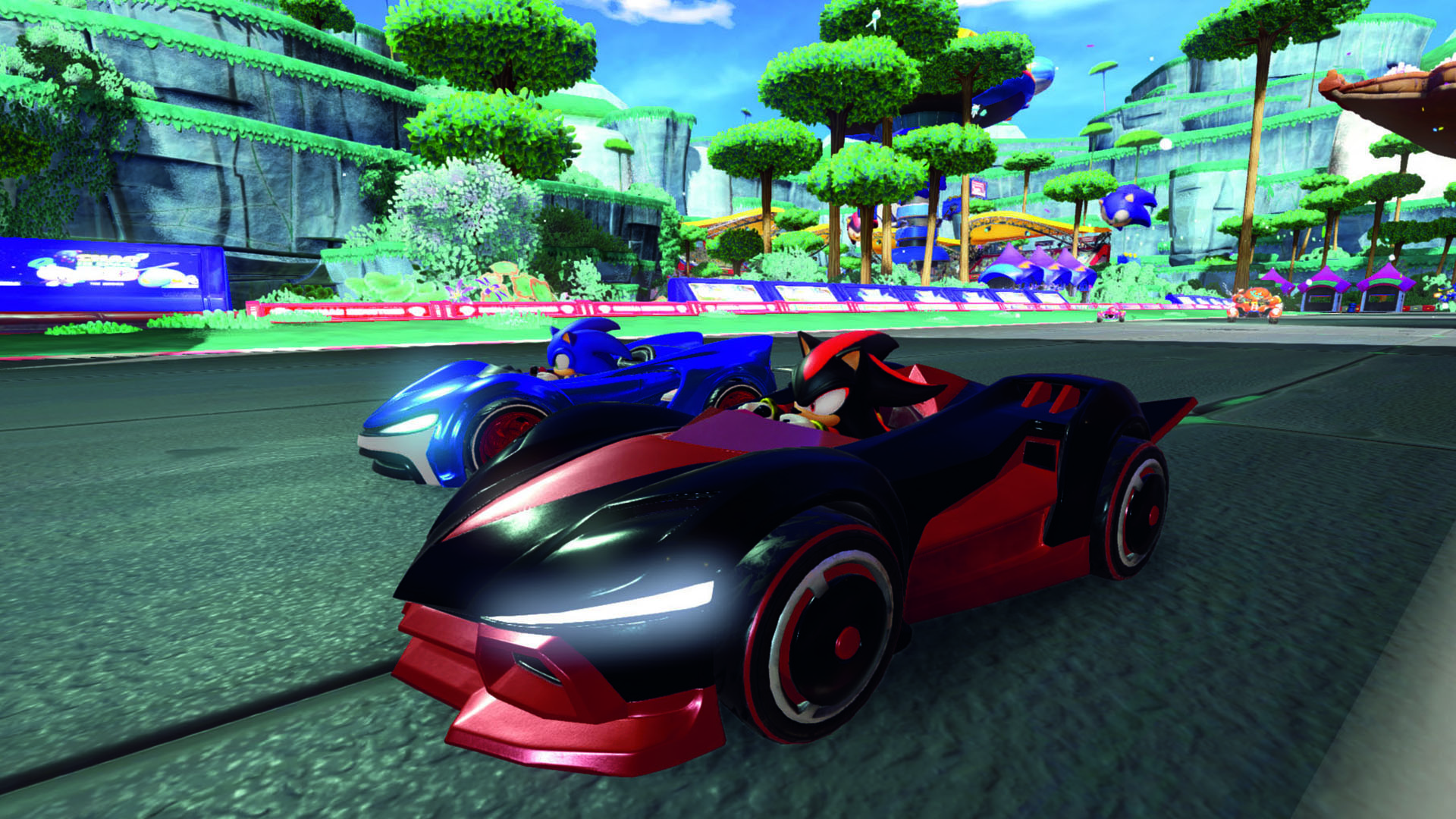 Team Sonic Racing aims to nudge Crash Team Racing off the track… by focusing on friendly play