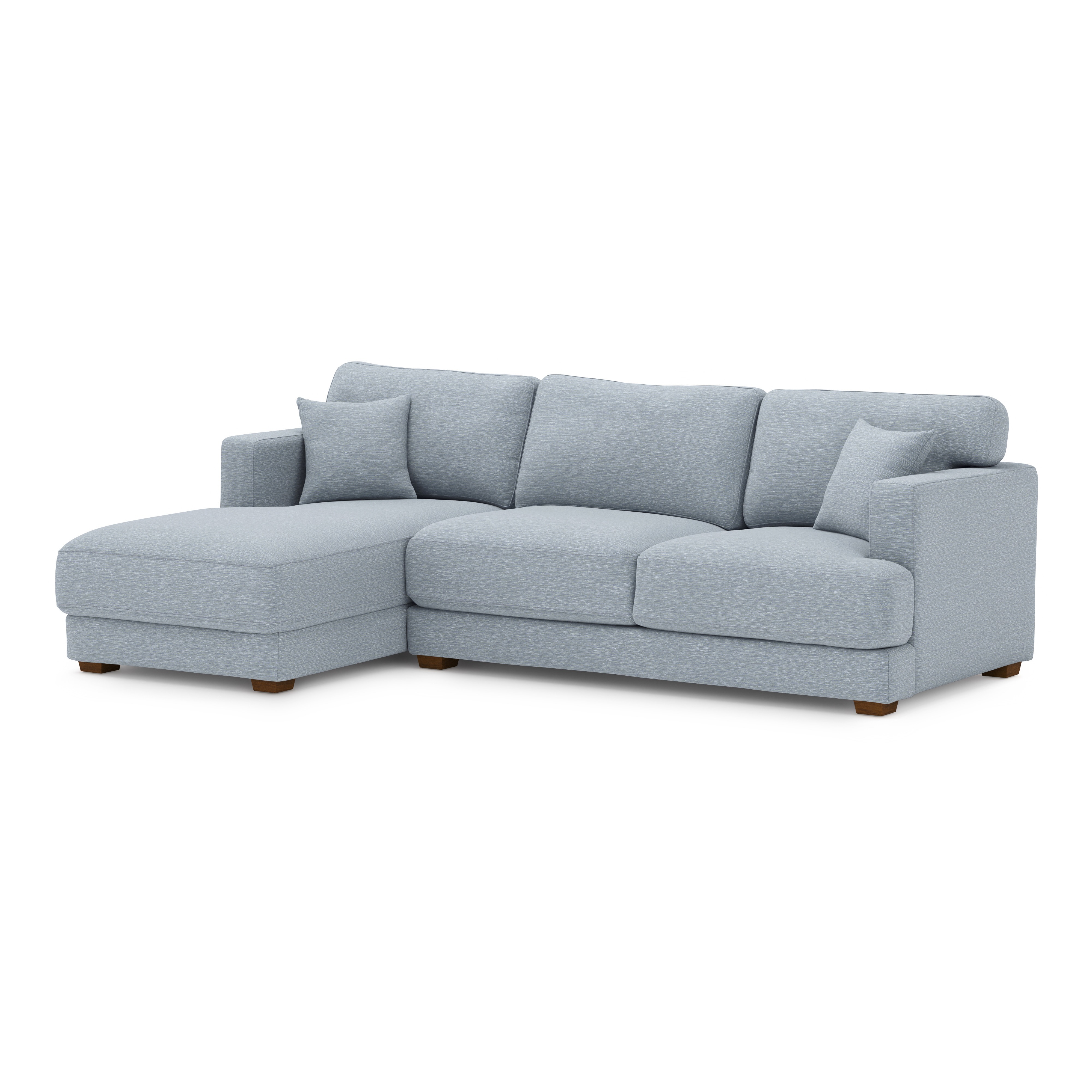 blue sectional sofa