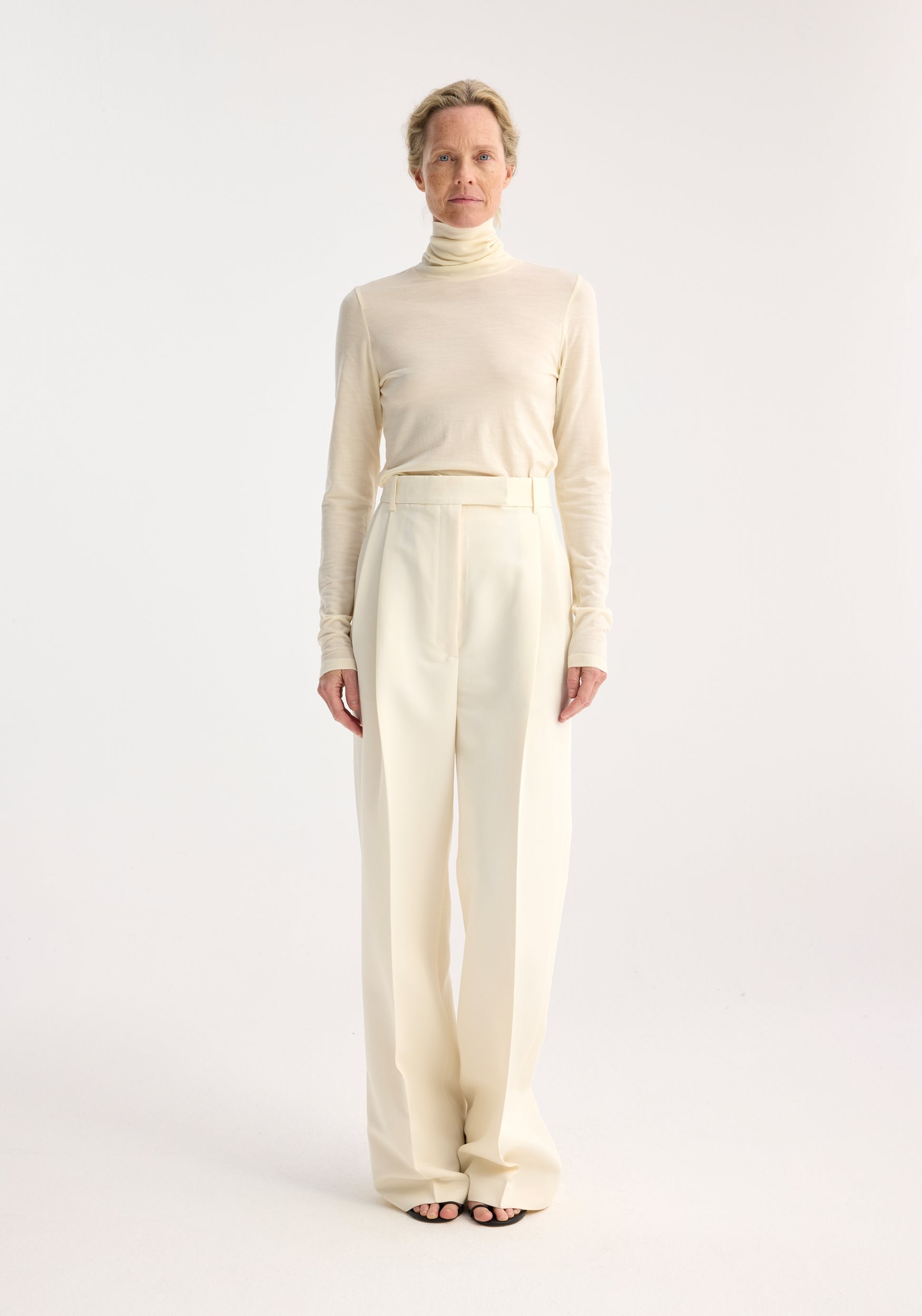 High-Waist Tailored Trousers | Off White