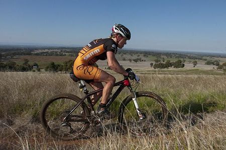 Victorian Jenni King was the cross country series leader heading into the race up Mt.Major.