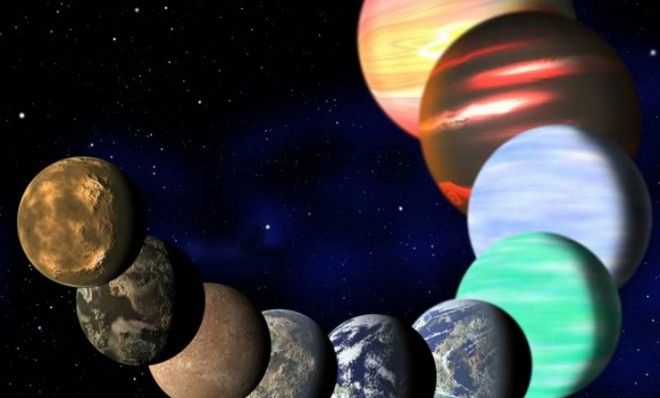 An artist rendering of the different types of planets in our Milky Way as determined by NASA&amp;#039;s Kepler spacecraft.