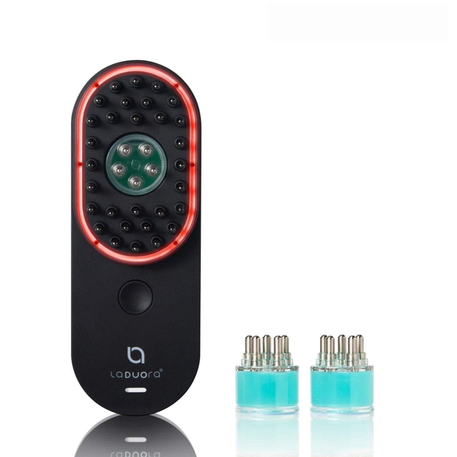 Laduora Duo 4-In-1 Pod Based Scalp & Hair Care Device - Black