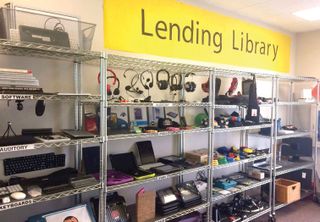 PATCH has a lending library of tech awaiting learners’ eager hands.