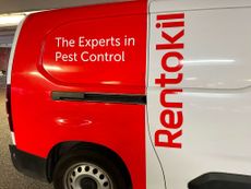Rentokil van seen in Morden London England