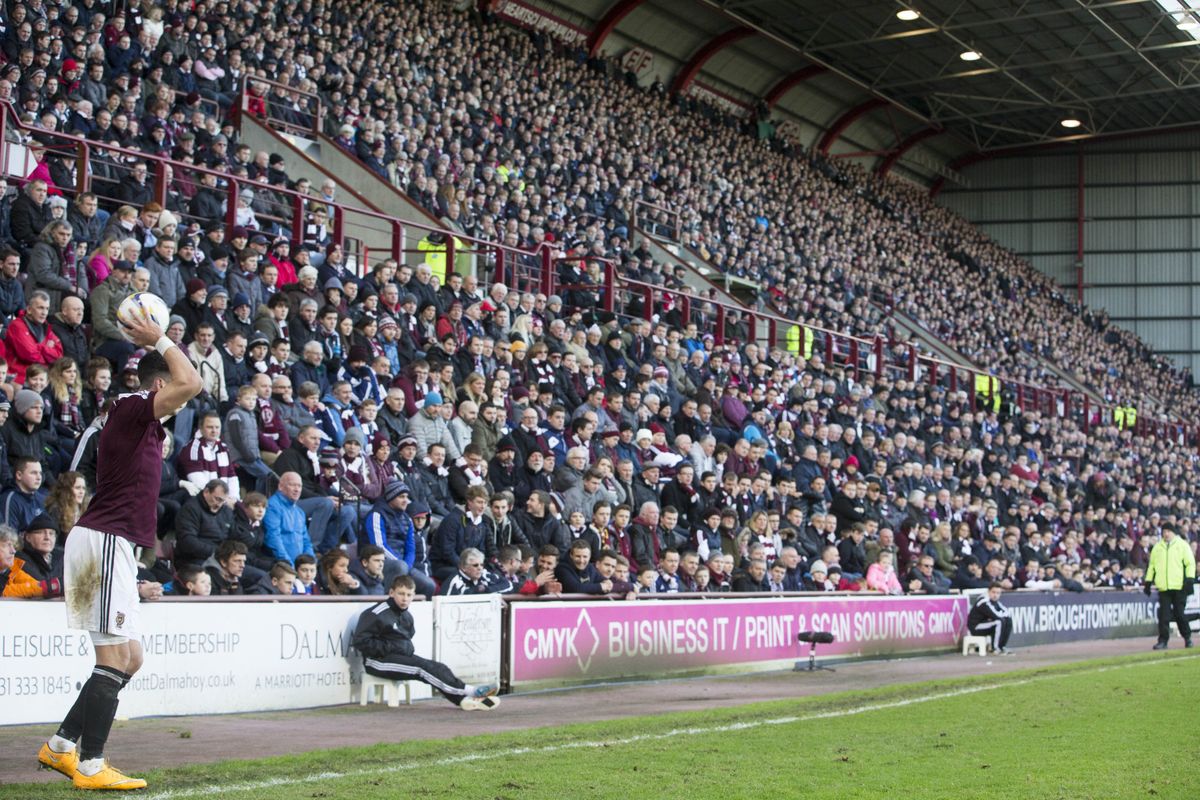 Soccer – Scottish Championship – Heart of Midlothian v Hibernian – Tynecastle Stadium