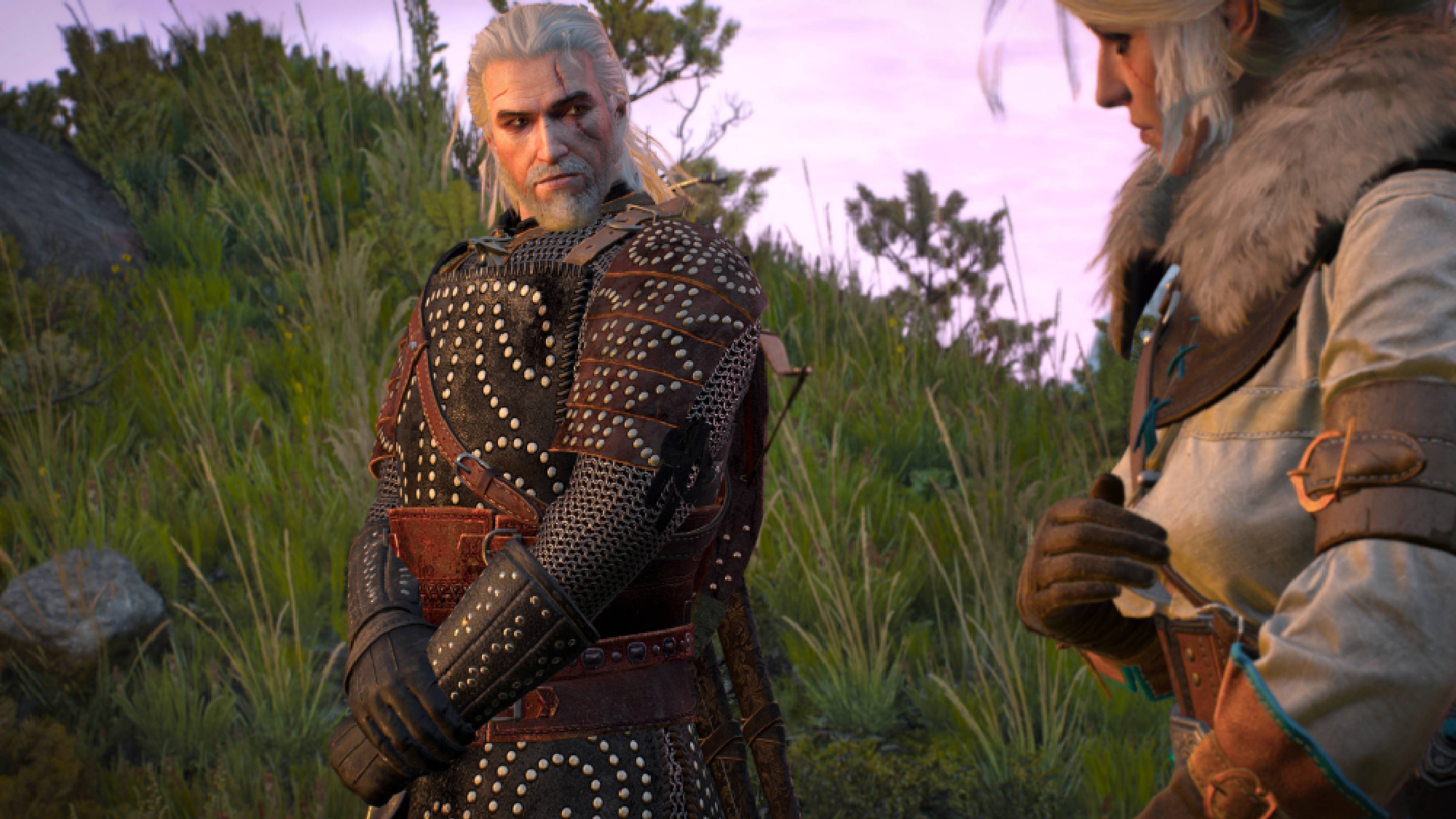 Geralt and Ciri in The Witcher 3: Wild Hunt
