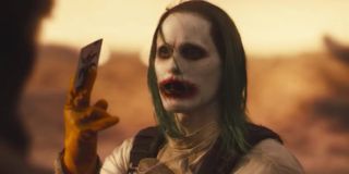 Joker pulls his card in Zack Snyder's Justice League