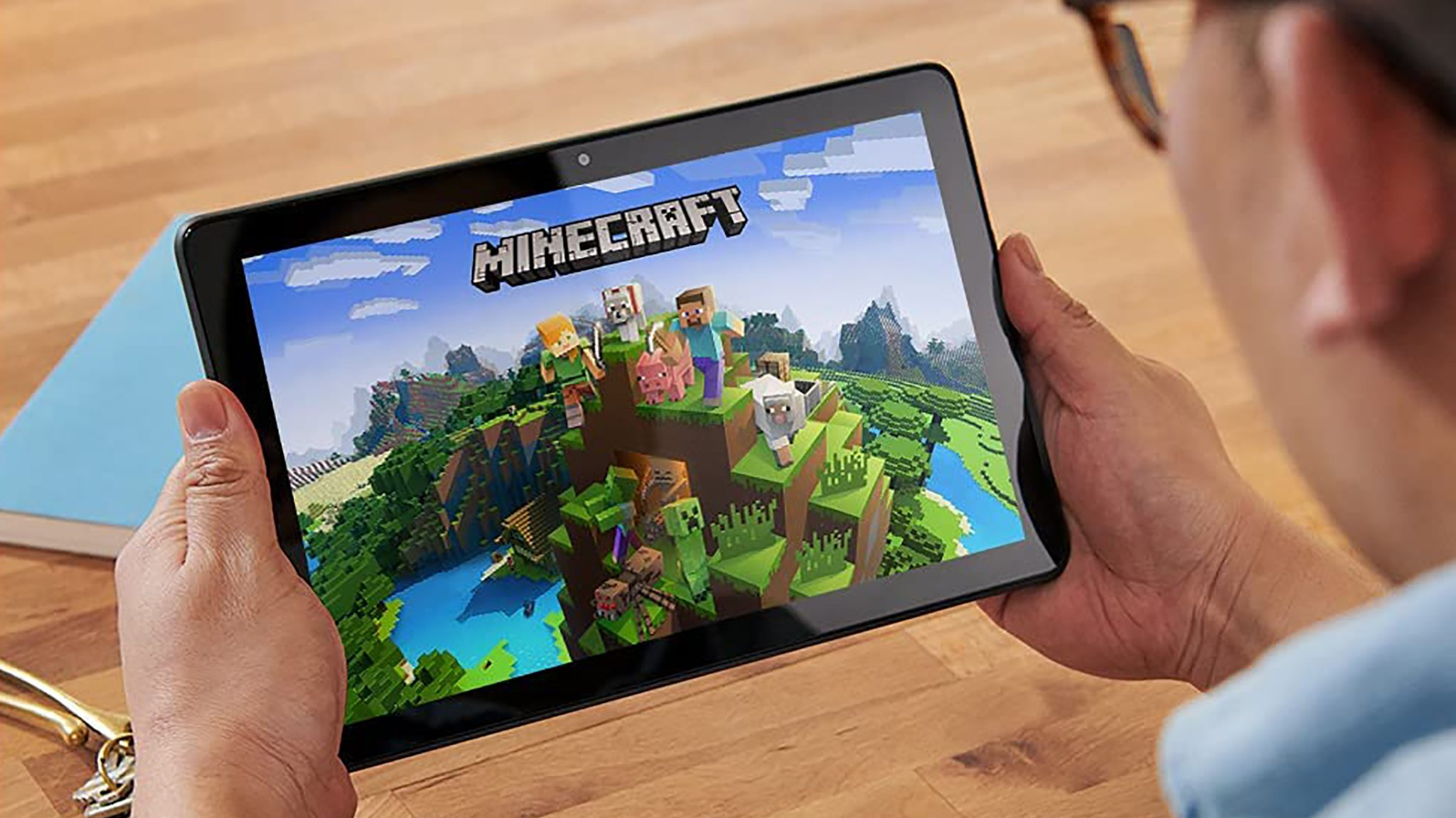 Minecraft connected  Amazon Fire HD 10 2021