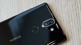 There are two cameras on the back of the Nokia 8 Sirocco