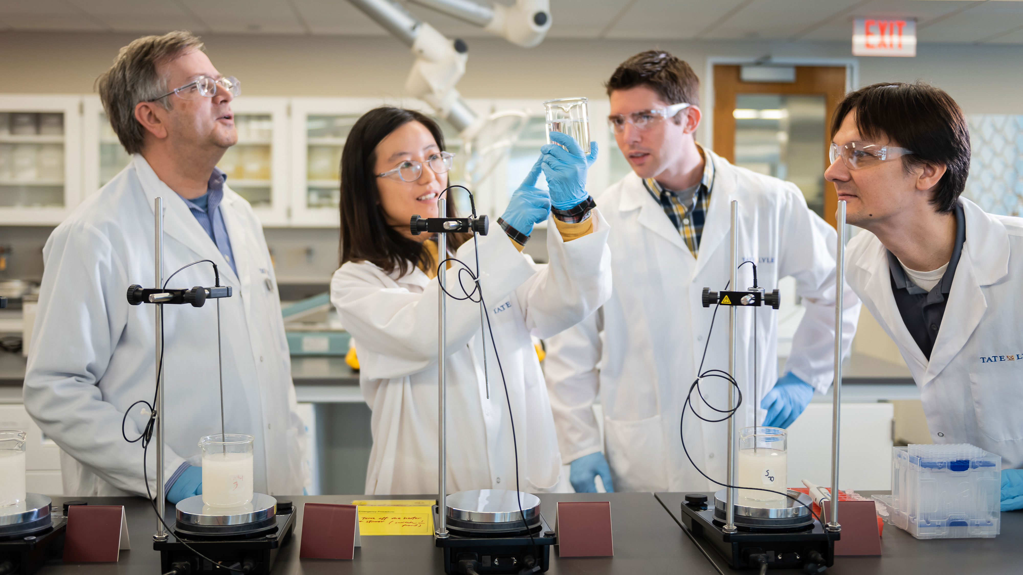 UK mid-cap stocks - Tate & Lyle food scientists