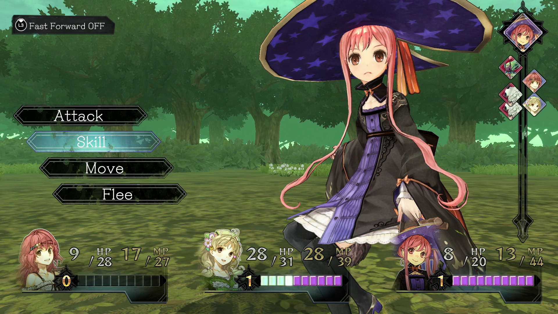 Wilbell prepares to attack in Atelier Ayesha: The Alchemist of Dusk DX