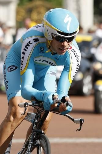 Paolo Savoldelli forms part of a formidable-looking Astana team.