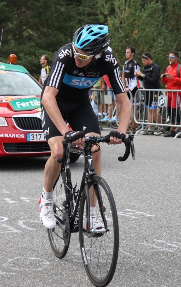 Chris Froome had to limit his losses