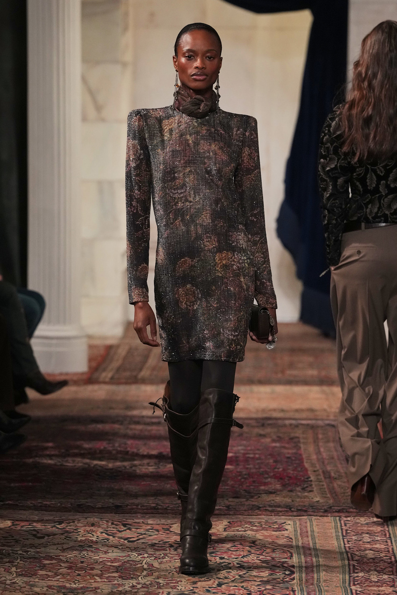 models walk the Ralph Lauren Fall 2026 runway