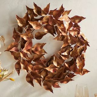 Magnolia Leaf Iron Wreath