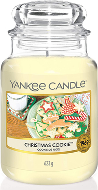 YANKEE CANDLE Christmas Cookie Large Jar Candle