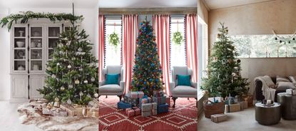 Paint Your Own 14 Inch Medium Vintage Christmas Tree w/ Electrical