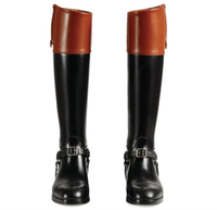 GUCCI Leather Knee-High Boots - £1,400, Harrods